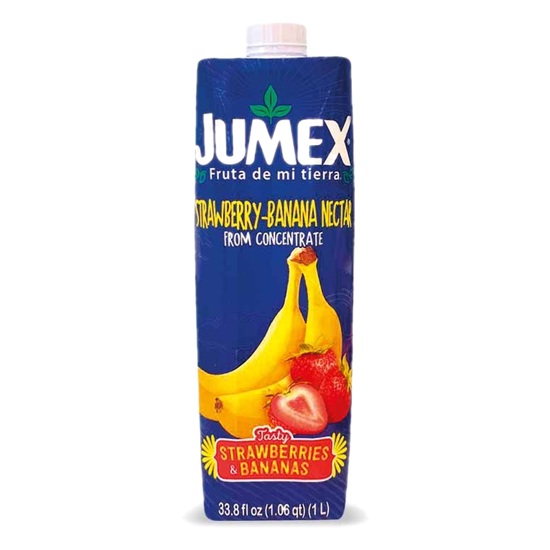Néctar Frutilla Y Banana Jumex 1 L
