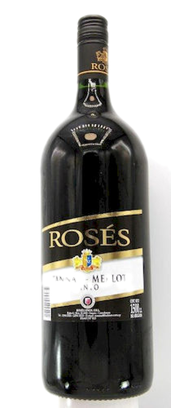 Vino Roses Tannat Merlot Tinto 1.5 L