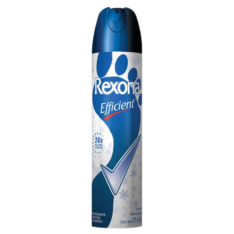 Desodorante Para Pies Rexona Efficient 102 Ml