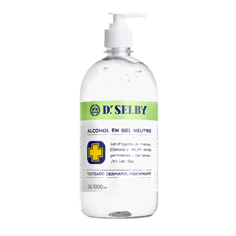 Alcohol En Gel Dr. Selby Neutro 1 L