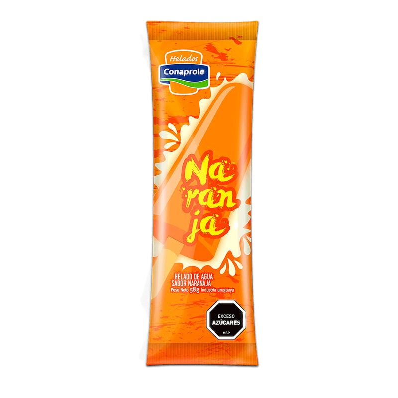 Helado Palito Naranja Conaprole 60 Ml