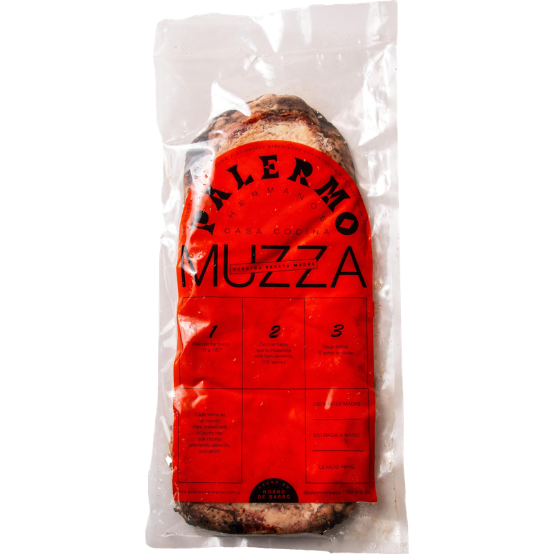 Pizza Palermo Hermanos De Masa Madre Con Muzzarella 650 G