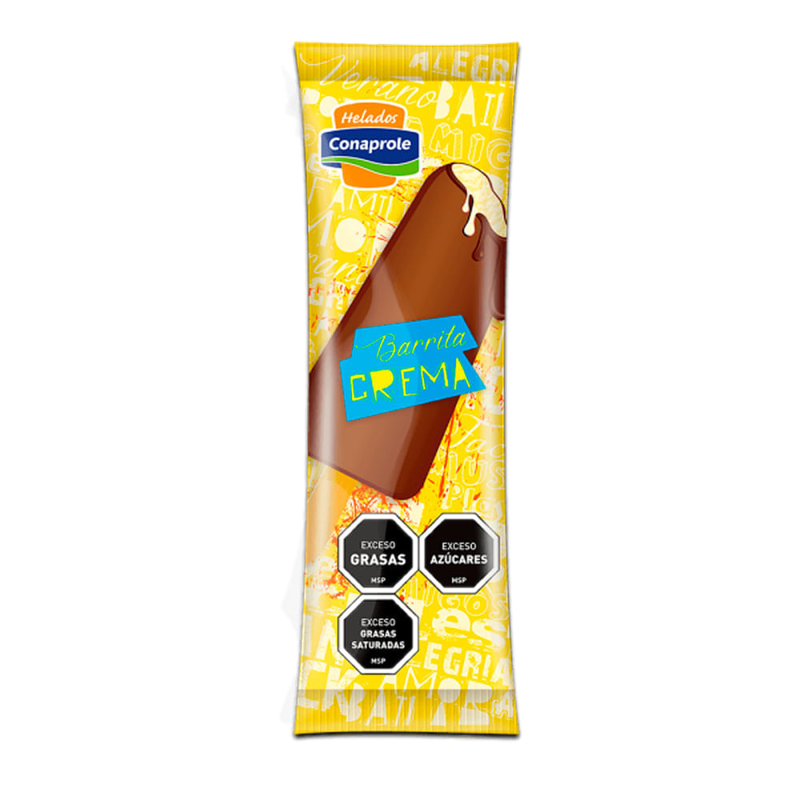 Helado Barrita Crema Conaprole 60 Ml