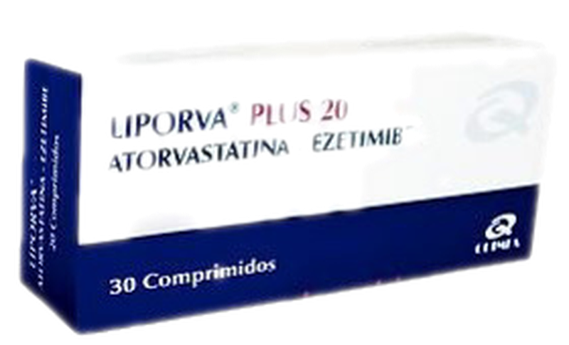 Liporva 20 Plus 20+10mg. [30 Comp.]