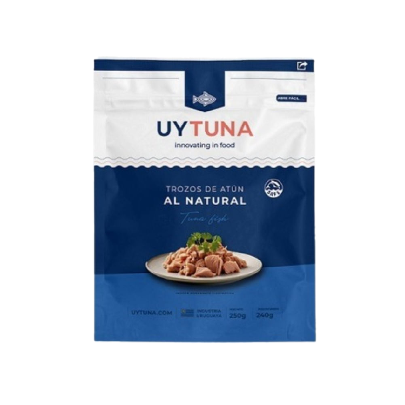 Atún En Trozos Uytuna Al Natural Pouch 250 G