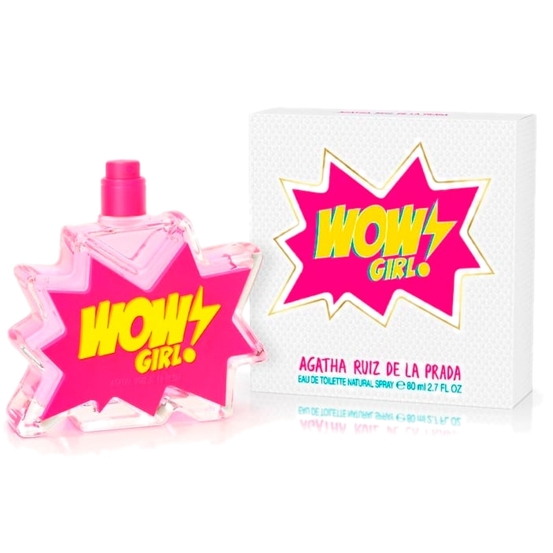 Perfume Agatha Ruiz Wow Girl Femme Edt 80 Ml