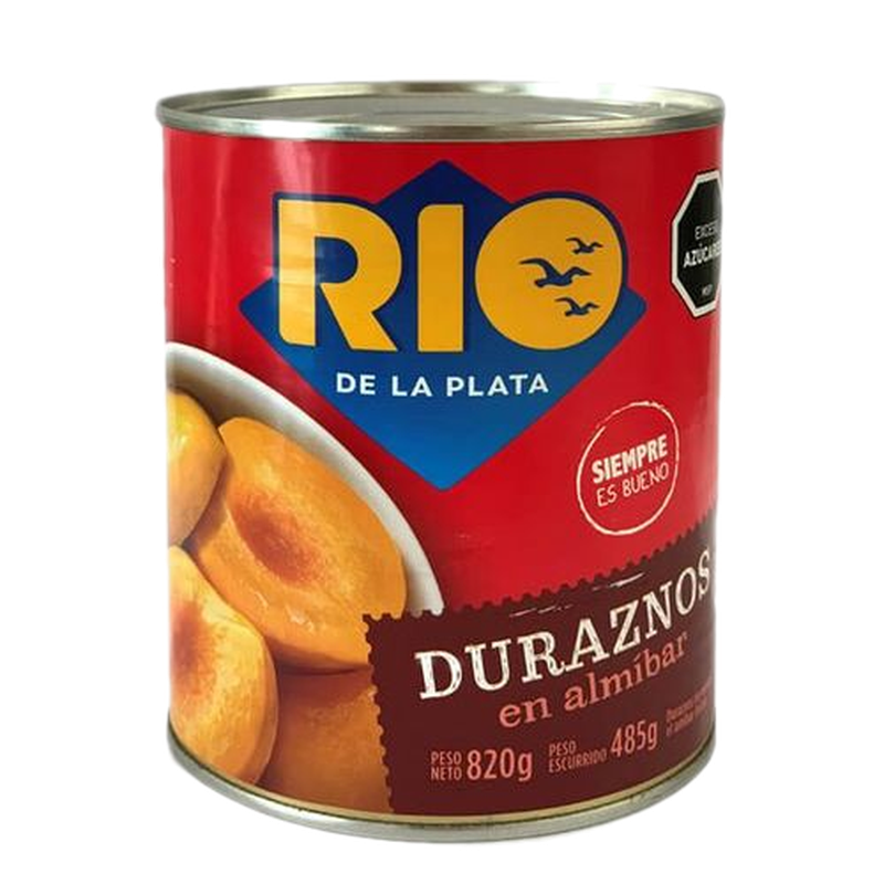 Duraznos En Almibar Rio De La Plata 800 G