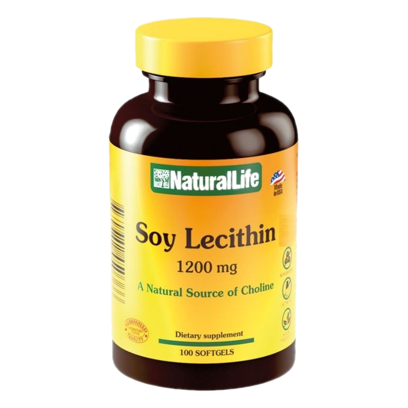 Natural Life Lecitina 1200 Mg X 100 Comprimidos