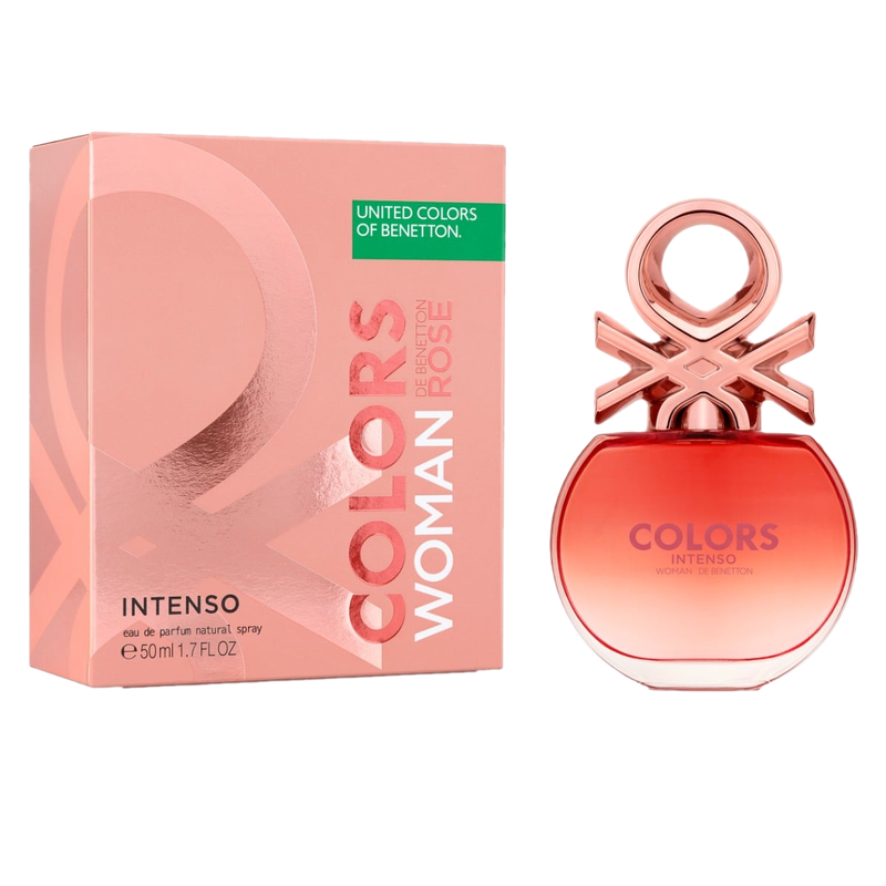 Perfume Benetton Rose Intenso Femme Edp 50 Ml
