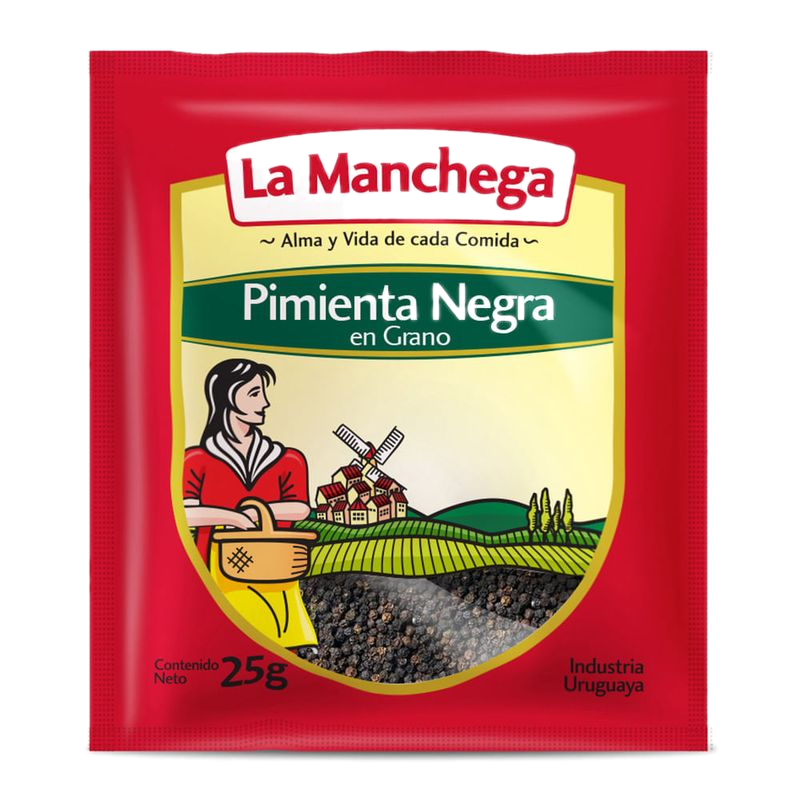 Pimienta Negra La Manchega En Grano 25 G