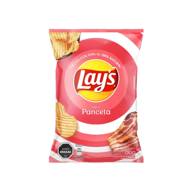 Papas Fritas Lays Panceta 86 G