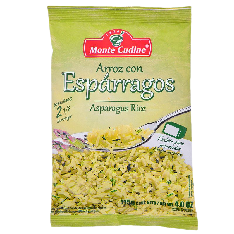 Arroz Con Espárragos Monte Cudine 115 G