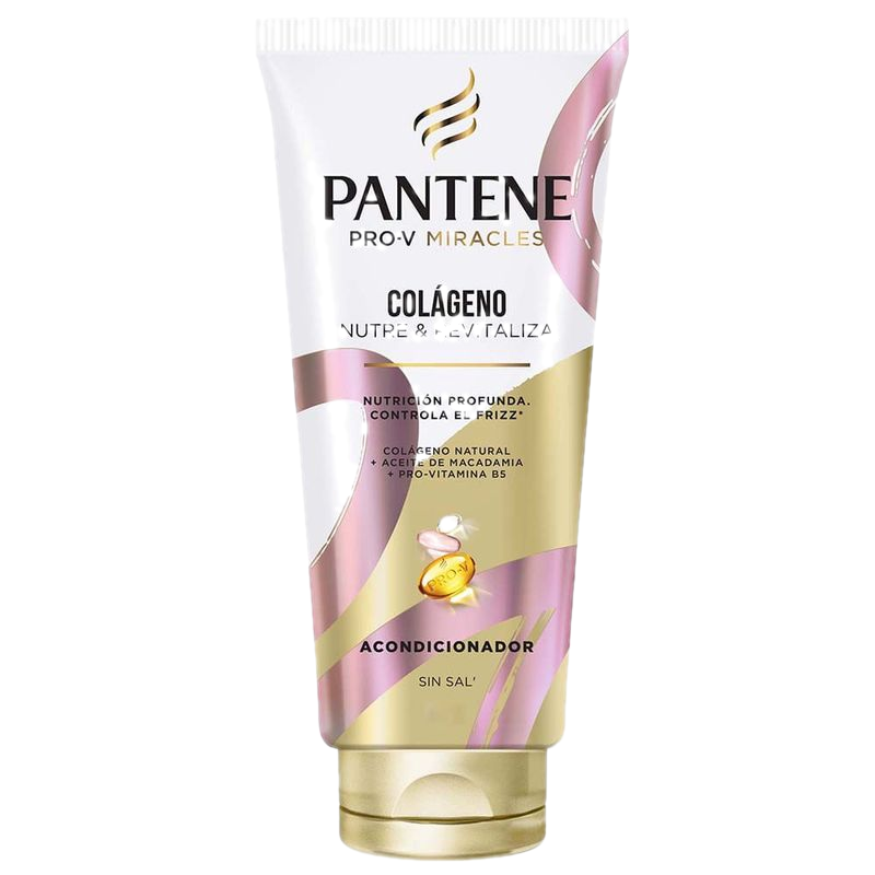 Acondicionador Pantene Colágeno Nutre Y Revitaliza 250 Ml