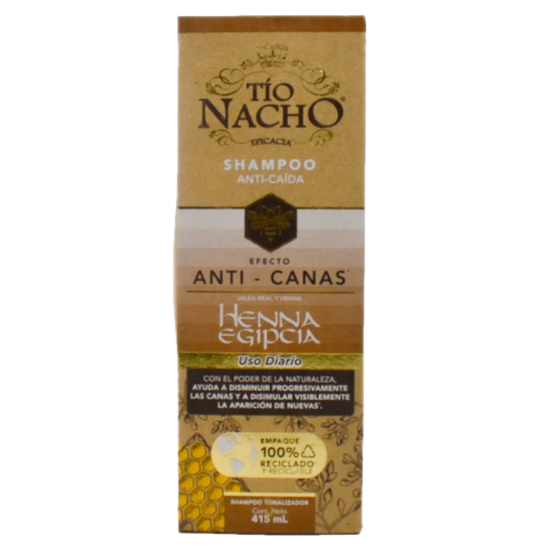 Shampoo Tío Nacho Anti Canas 415 Ml