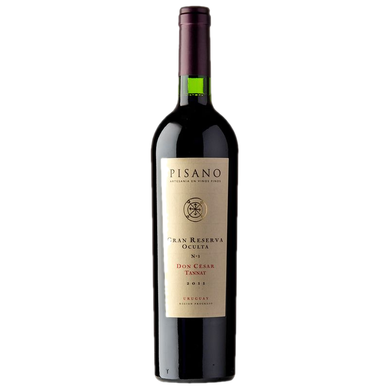 Vino Tinto Tannat Gran Reserva Oculta Pisano 750 Ml