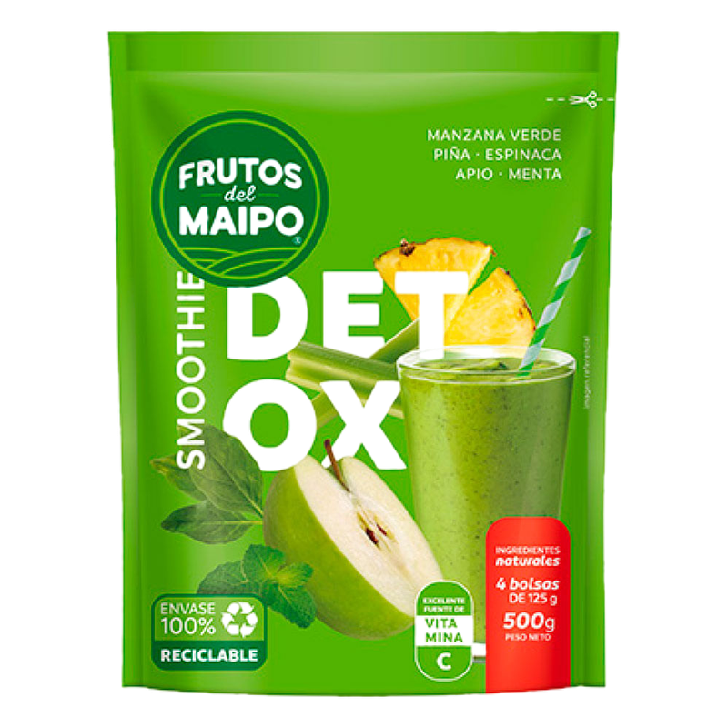 Smoothie Detox Frutos Del Maipo 500 G