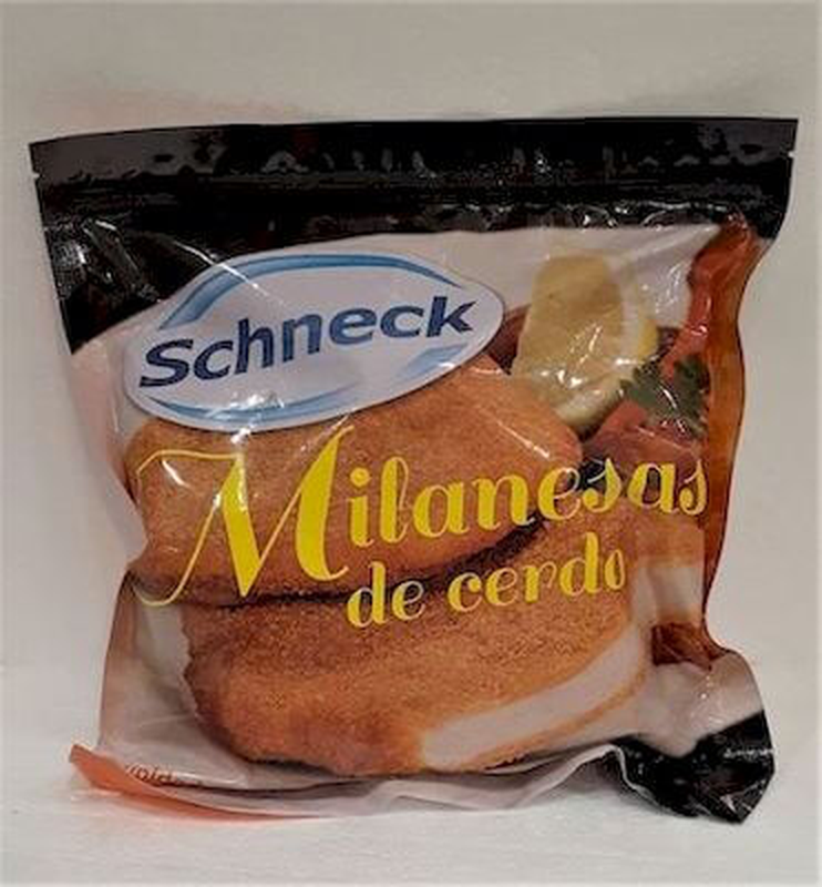 Milanesa Schneck Cerdo 6 Unidades