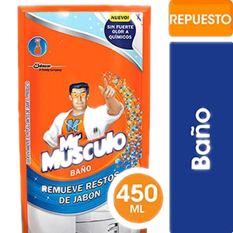 Limpiador Mr Musculo Baño Doy Pack 450cc