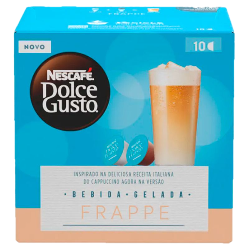 Cápsulas Dolce Gusto Frappe 10 Unidades 135 G
