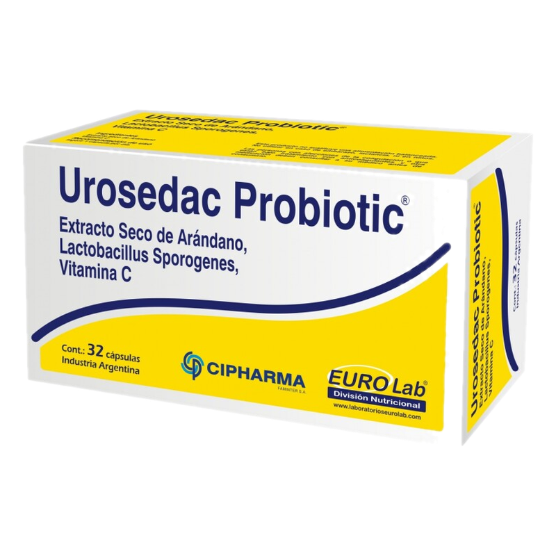 Urosedac Probiotic X 32 Cápsulas