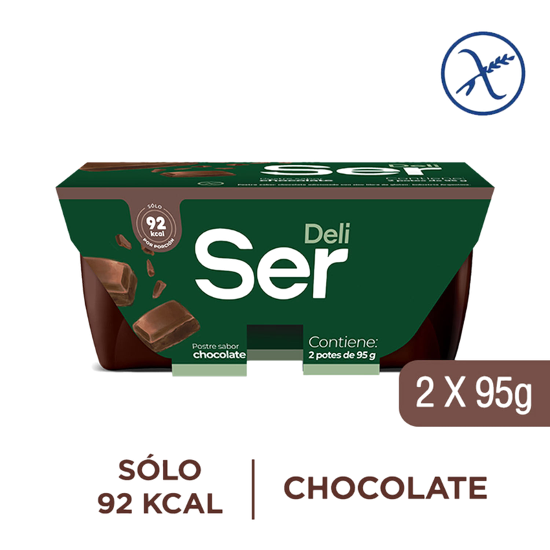 Postre Ser Chocolate 2und 100 G