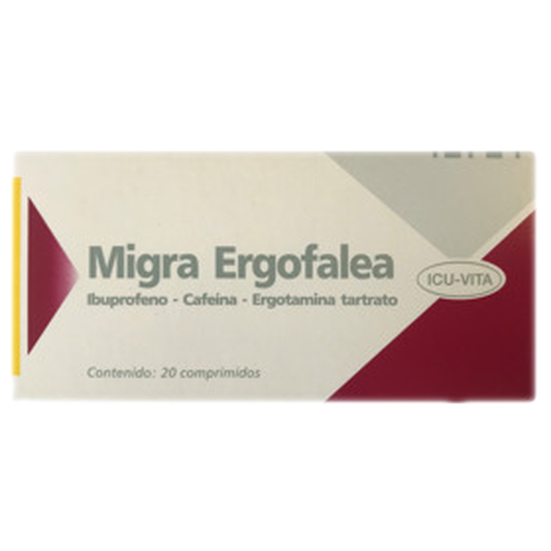 Migra Ergofalea 400+100+1mg [20 Comp.]