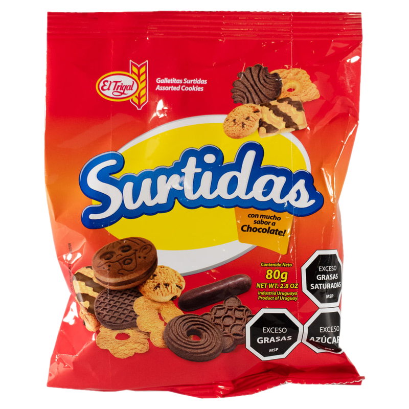 Galletitas Surtidas El Trigal 80 G