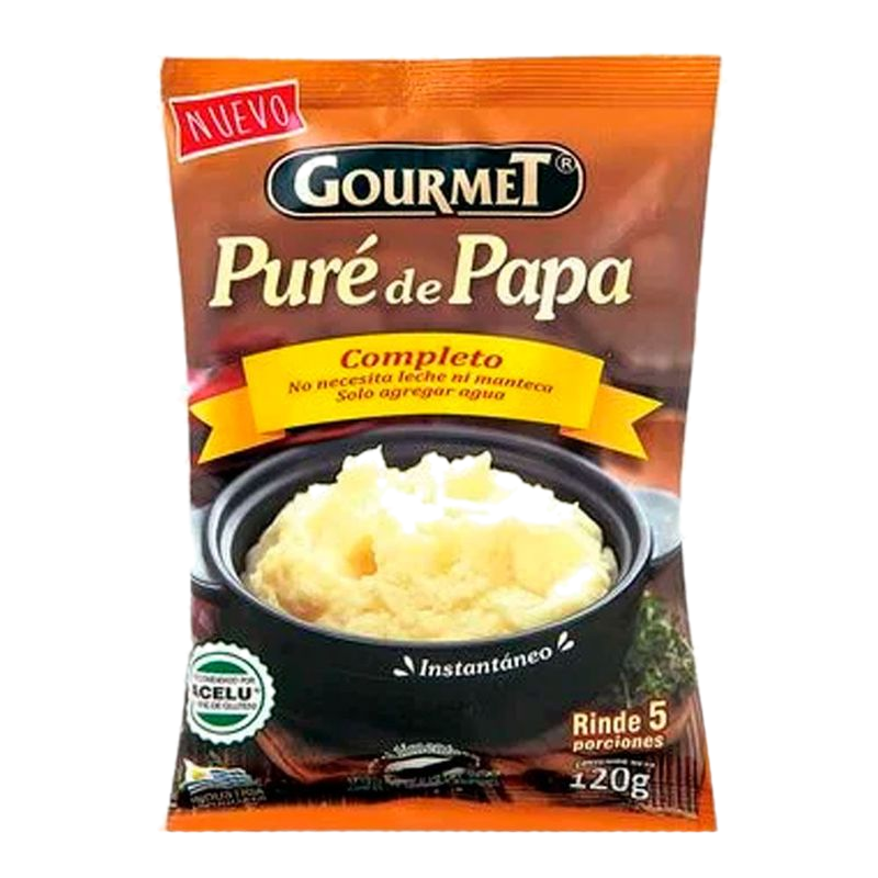 Puré De Papas Gourmet Clásico 120 G