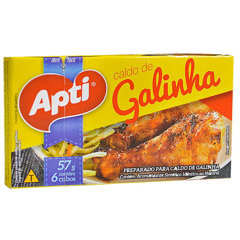Caldo De Gallina Apti 6 Unidades