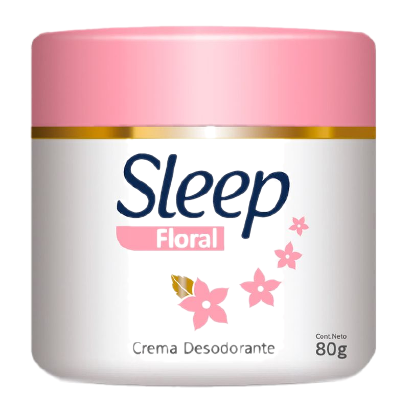 Desodorante Sleep Crema Floral 80 G