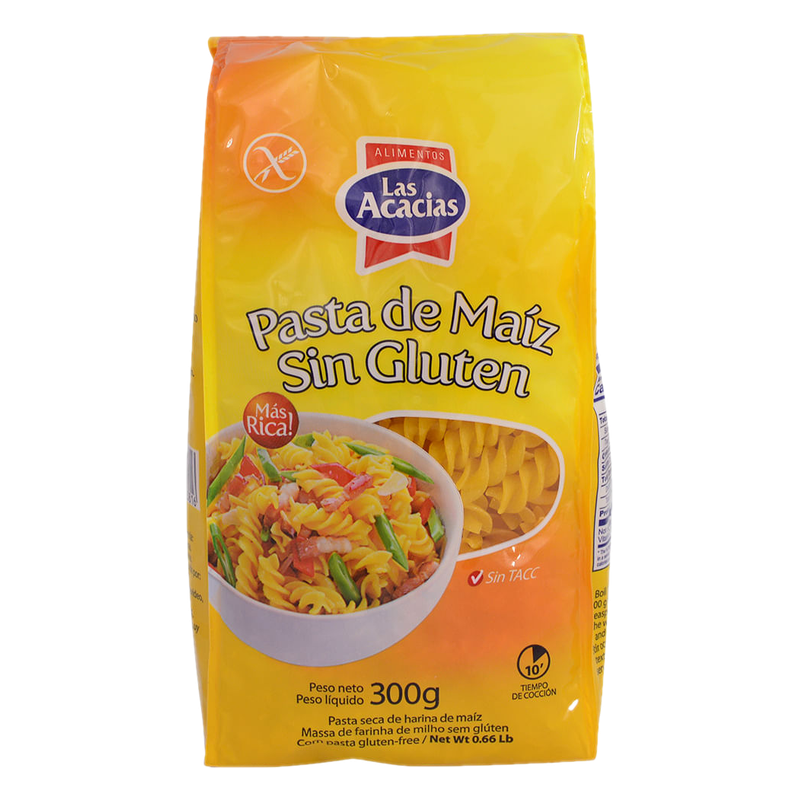 Fideo Fusilli De Maíz Las Acacias 300 G