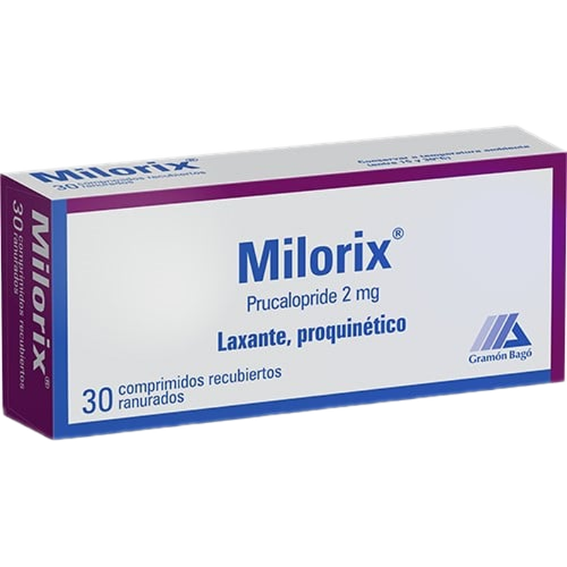 Milorix 2 Mg 30 Comprimidos