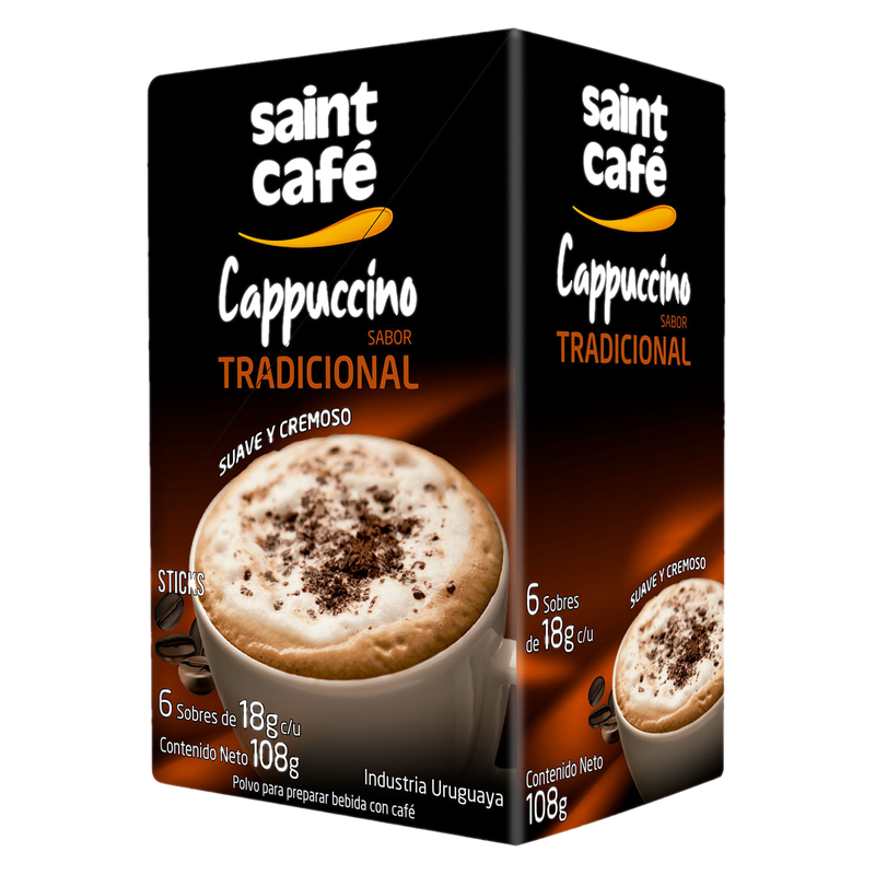 Cappuccino Saint Tradicional 6x18 Gr
