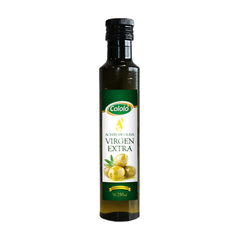 Aceite De Oliva Cololo Extra Virgen Vidrio 250 Ml