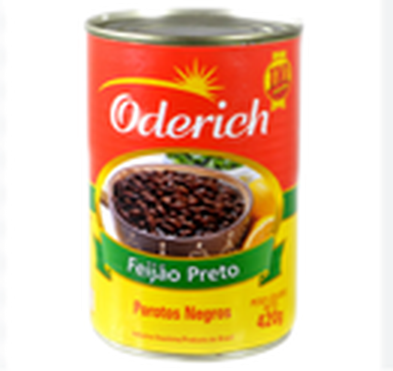 Poroto Oderich Negro 420 G Lata