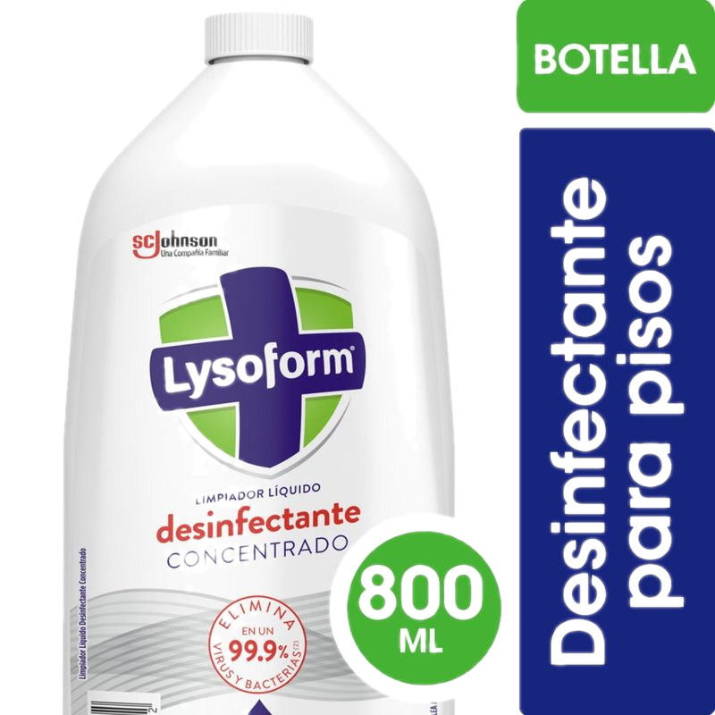 Limpiador Líquido Desinfectante Lysoform 800 Ml