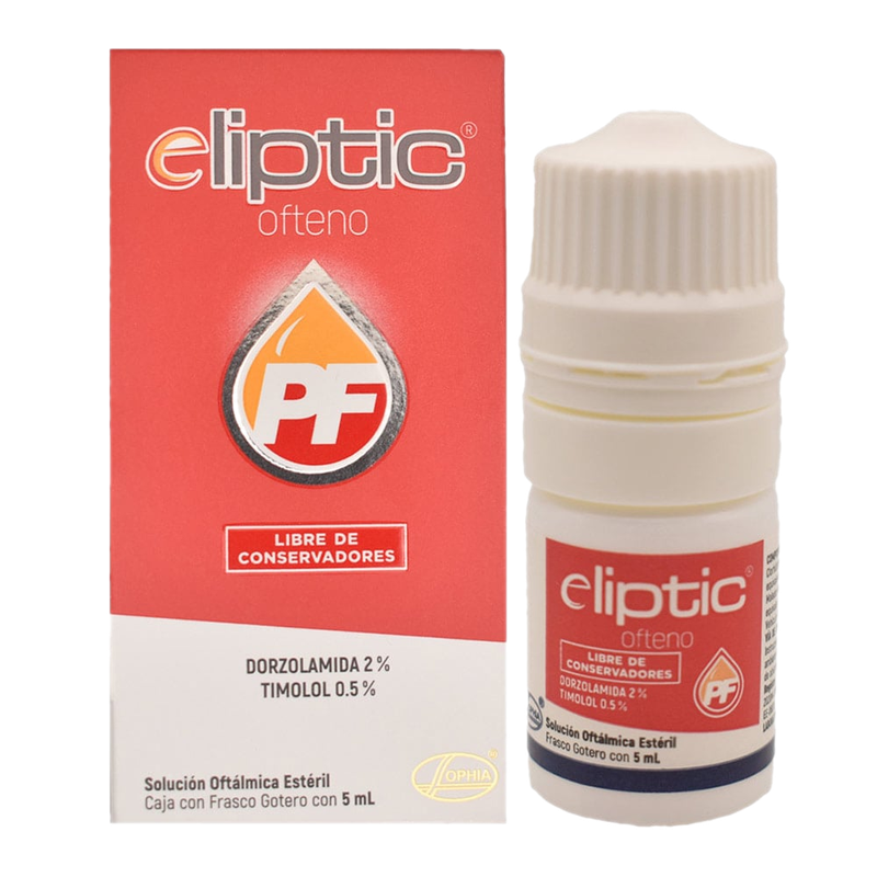 Eliptic 2%/0.5% Solución Oftálmica 5 Ml