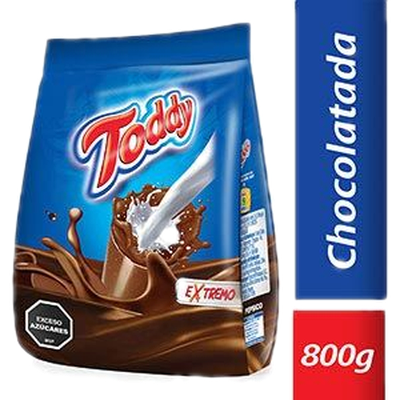 Alimento Achocolatado Toddy Original 800 G.