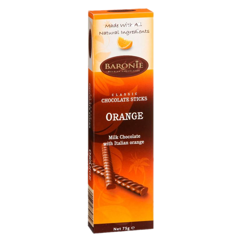 Chocolate Sticks Baronie Orange 75 G