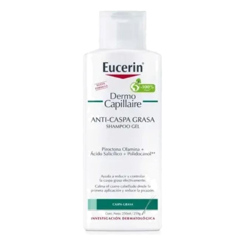 Eucerin Dermocapillaire Shampoo Gel Anticaspa 250 Ml