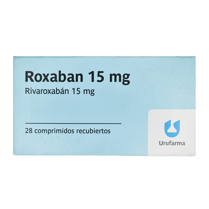 Roxaban 15 Mg 28 Comprimidos