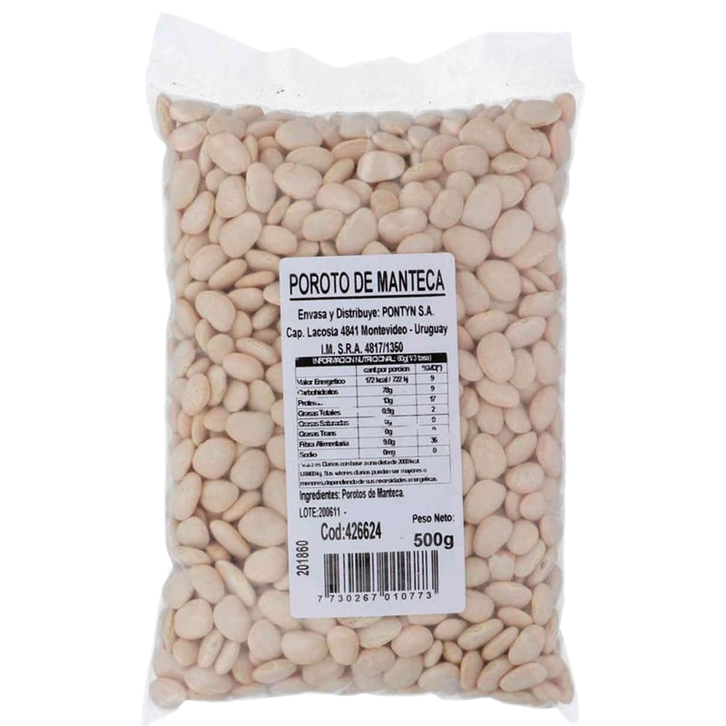 Poroto Manteca 500 G