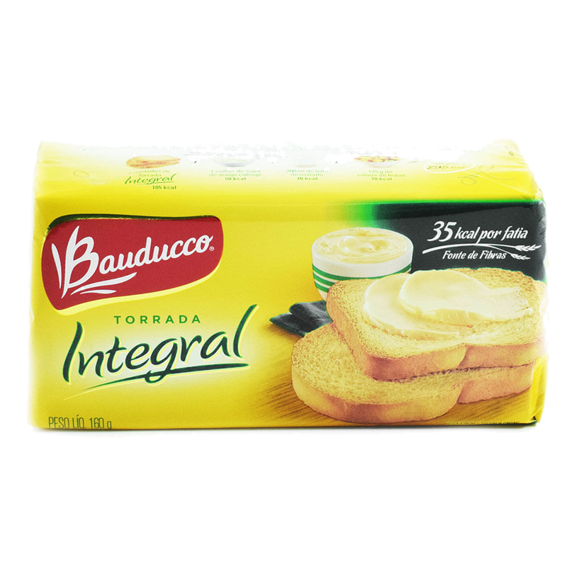 Tostada Bauducco Integral 24 Unidades 120 G