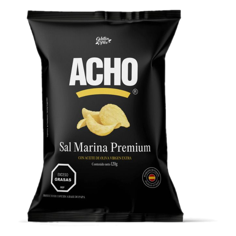 Papas Fritas Con Sal Marina Acho 120 G