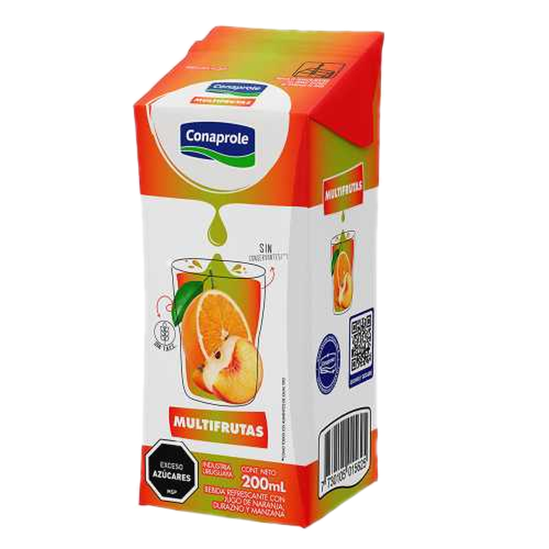 Jugo Conaprole Multifrutas Cj 200 Ml.
