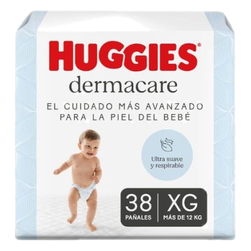 Pañal Huggies Dermacare Talle G 38 Unidades
