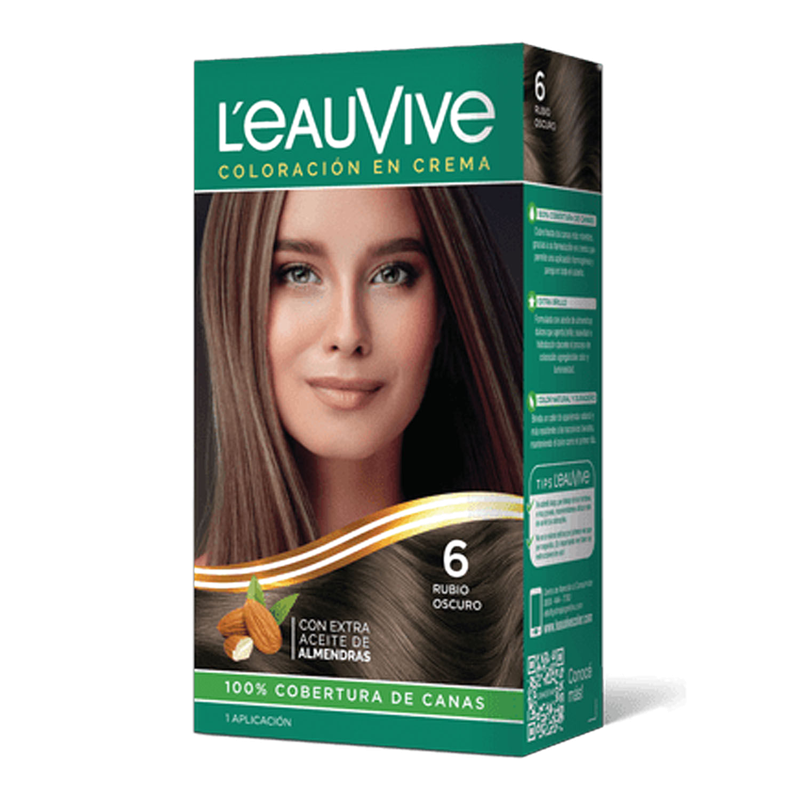 Coloracion L'eau Vive Kit N°6 160 G
