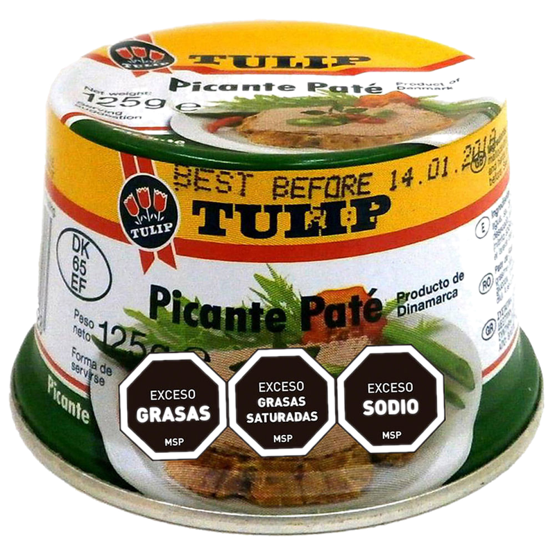 Paté Picante Tulip 125 G