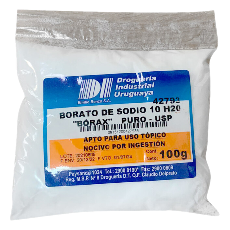 Borato De Sodio 100 G