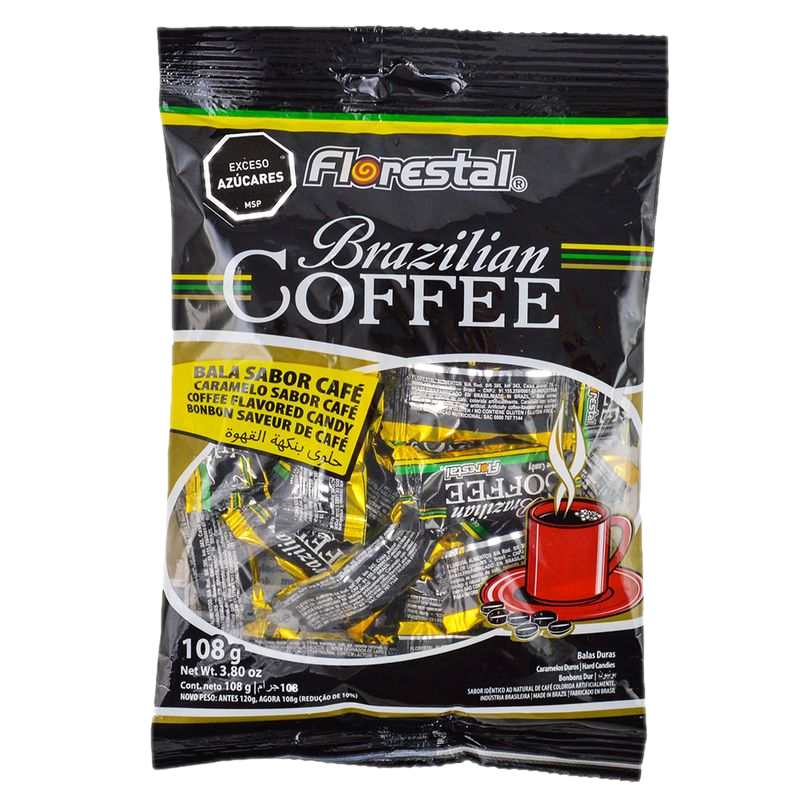 Caramelos De Café Florestal 108 G